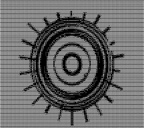 solaire ascii|ASCII Art Sun .